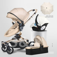 Kép betöltése a galériamegjelenítőbe: 360 ° rotation 3in1 baby stroller for newborn up to 36 months
