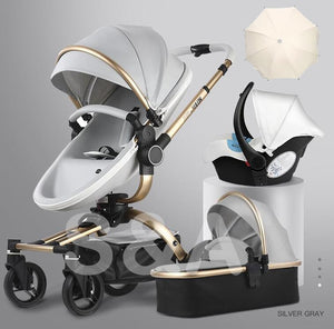 360 ° rotation 3in1 baby stroller for newborn up to 36 months