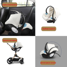 Charger l&#39;image dans la galerie, 360 ° rotation 3in1 baby stroller for newborn up to 36 months
