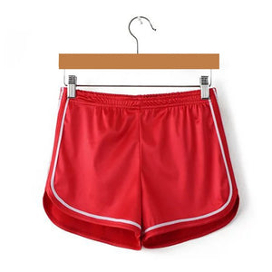 New Summer Silk Slim Beach Casual Shorts