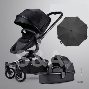 360 ° rotation 3in1 baby stroller for newborn up to 36 months