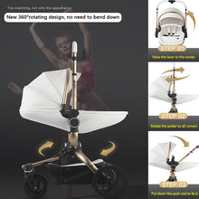 Load image into Gallery viewer, 360 ° rotation 3in1 baby stroller for newborn up to 36 months
