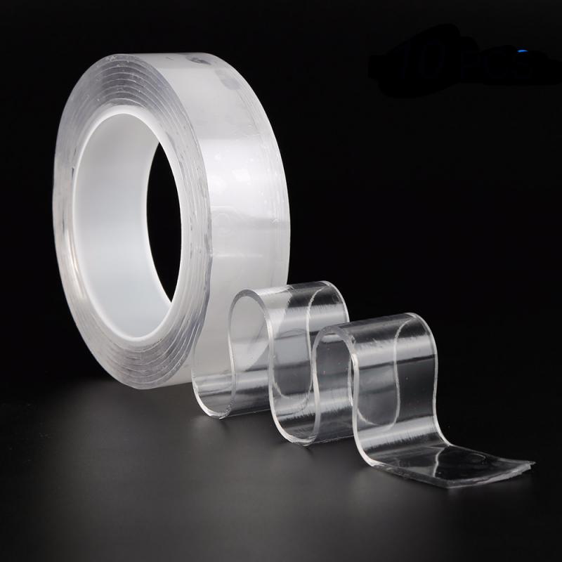 Reusable Double-Sided Adhesive Nano Traceless Tape