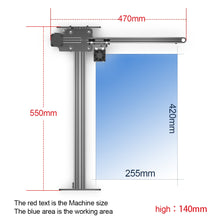 将图片加载到图库查看器，NEJE 3 Plus Laser Engraving Cutting Machine
