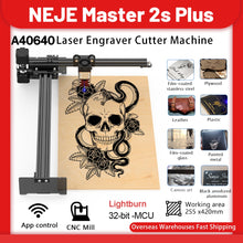 将图片加载到图库查看器，NEJE 3 Plus Laser Engraving Cutting Machine
