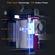 Cargar imagen en el visor de la galería, NEJE 3 Plus Laser Engraving Cutting Machine
