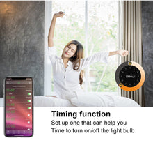 将图片加载到图库查看器，RGB LED Smart Bulb Music Control Apply to IOS /Android
