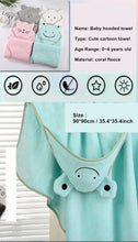 Kép betöltése a galériamegjelenítőbe: Baby Poncho Bath Towel
