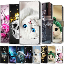 Load image into Gallery viewer, For Huawei Honor 8A 8C 8X 9 Case Leather Wallet
