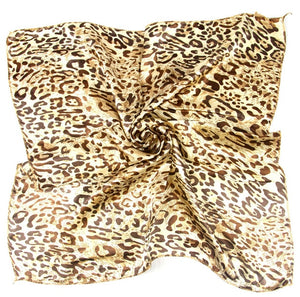 New 50*50 Elegant Spring Printed Silk Scarf