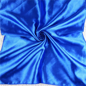 New 50*50 Elegant Spring Printed Silk Scarf