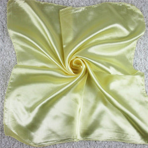 New 50*50 Elegant Spring Printed Silk Scarf