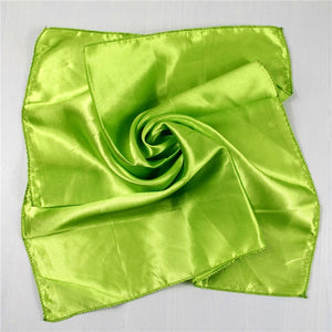 New 50*50 Elegant Spring Printed Silk Scarf