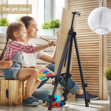 Cargar imagen en el visor de la galería, Foldable Travel Easel Aluminum Alloy Easel Sketch Drawing
