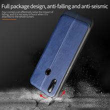 将图片加载到图库查看器，Leather Flip Magnetic Case For xiaomi redmi note
