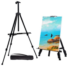 Charger l&#39;image dans la galerie, Foldable Travel Easel Aluminum Alloy Easel Sketch Drawing
