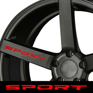 SPORT Typeface Decal Sticker