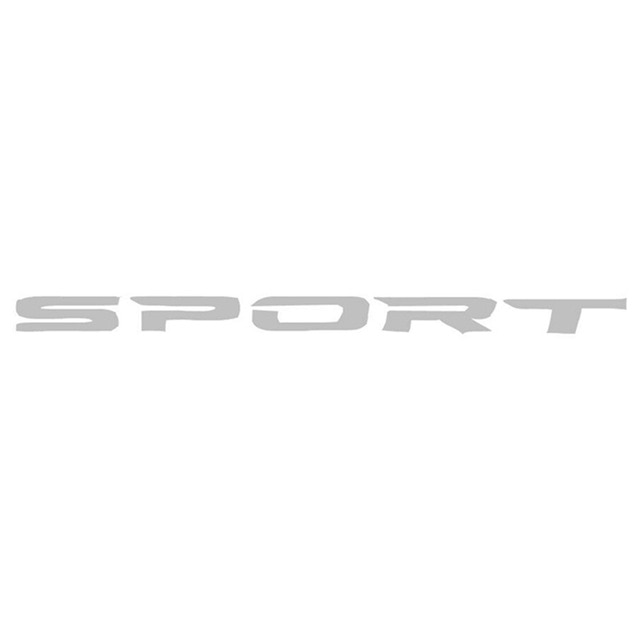 SPORT Typeface Decal Sticker