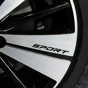 SPORT Typeface Decal Sticker