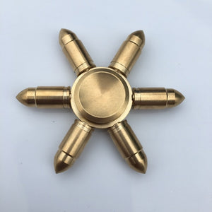 Copper Core Bullet Shape Hand Spinner