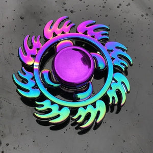 Rainbow Metal Finger Spinner