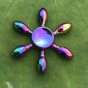 Rainbow Metal Finger Spinner