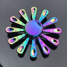 将图片加载到图库查看器，Rainbow Metal Finger Spinner
