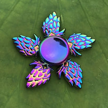 将图片加载到图库查看器，Rainbow Metal Finger Spinner
