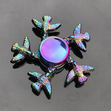 将图片加载到图库查看器，Rainbow Metal Finger Spinner
