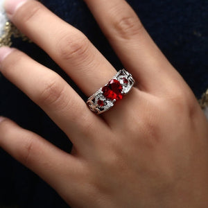 Charm Princess Heart Ring