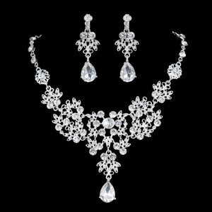 Crystal Wedding Bridal Jewelry Sets