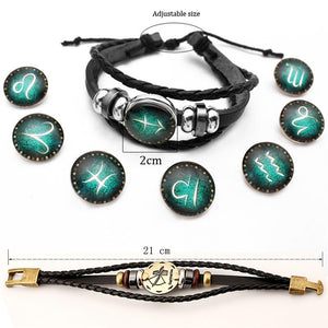 Constellation Bracelets 2pcs/set