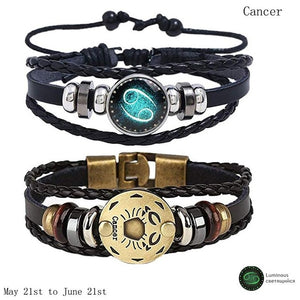 Constellation Bracelets 2pcs/set