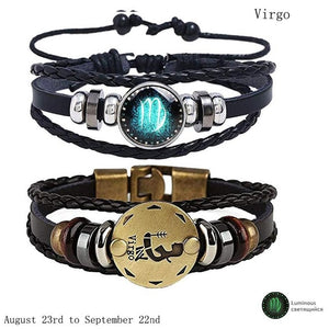 Constellation Bracelets 2pcs/set