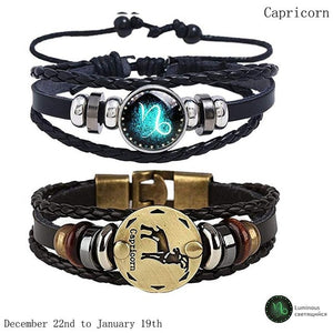 Constellation Bracelets 2pcs/set