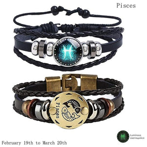 Constellation Bracelets 2pcs/set