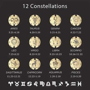 Constellation Bracelets 2pcs/set