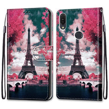 Cargar imagen en el visor de la galería, For Huawei Honor 8A 8C 8X 9 Case Leather Wallet
