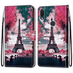 For Huawei Honor 8A 8C 8X 9 Case Leather Wallet