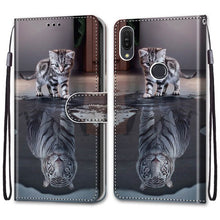 Cargar imagen en el visor de la galería, For Huawei Honor 8A 8C 8X 9 Case Leather Wallet
