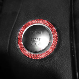 Crystal car "Engine Start Stop" decoration