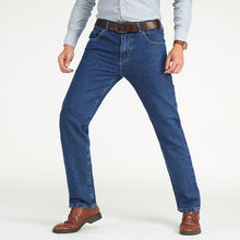 Kép betöltése a galériamegjelenítőbe: Male Skinny Straight Stretch Denim Pants
