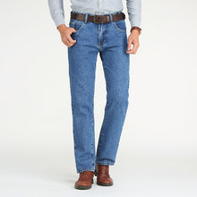 Kép betöltése a galériamegjelenítőbe: Male Skinny Straight Stretch Denim Pants
