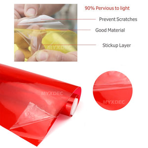 Auto Car Light Headlight Taillight Tint Vinyl Film