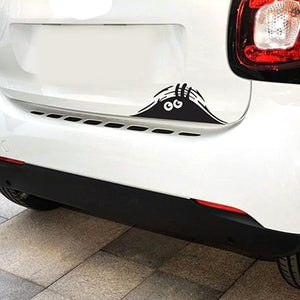 Newest Car Styling Dune Sand Monster Peeping Peering Car Sticker Decal