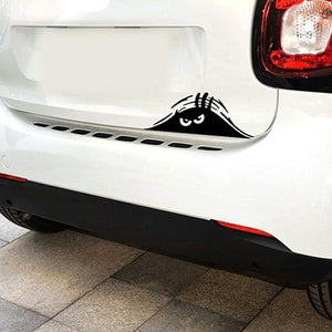 Newest Car Styling Dune Sand Monster Peeping Peering Car Sticker Decal