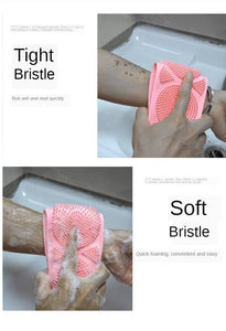 Magic Silicone Brushes Bath Towels