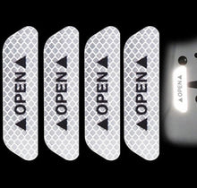 Kép betöltése a galériamegjelenítőbe: Car door safety anti-collision warning reflective stickers
