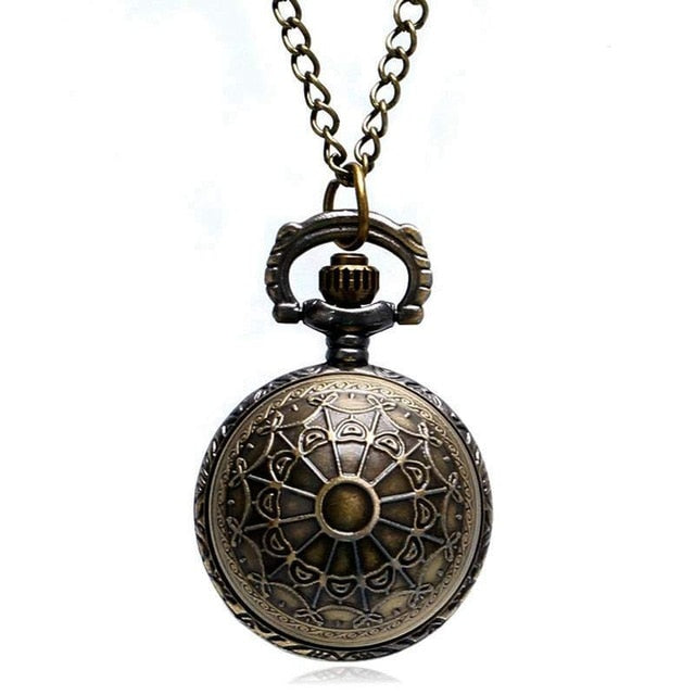 Luxury Smooth Golden Snitch Ball Quartz Pocket Watch