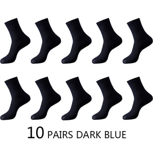 High Quality 10 Pairs/lot Men Bamboo Fiber Socks